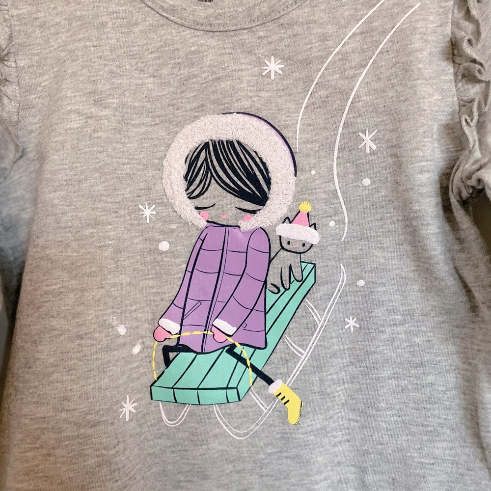 GAP Toddler Graphic Print Top - Size 3T - Picture 4 of 11